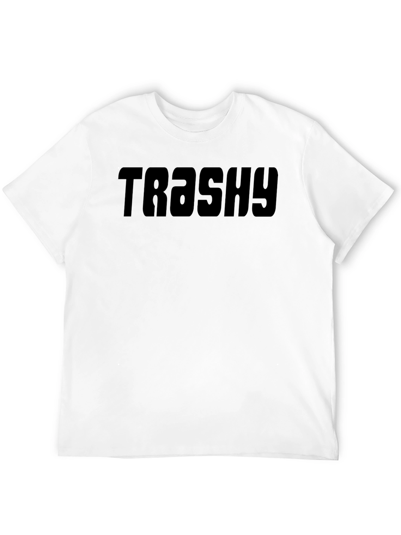 Trashy Graphic Tee - Bold Black T-Shirt