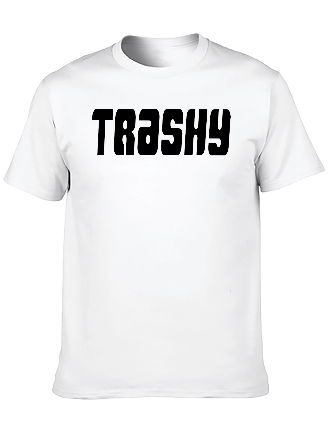 Trashy Graphic Tee - Bold Black T-Shirt