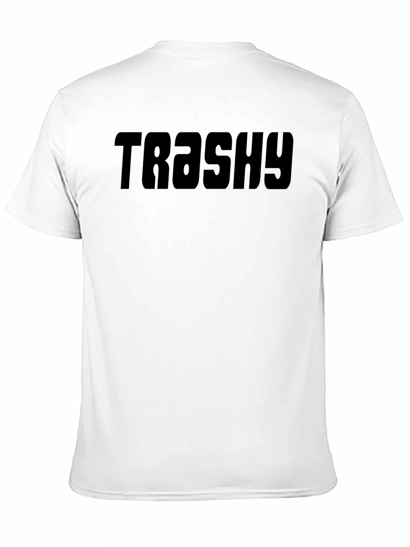 Trashy Graphic Tee - Bold Black T-Shirt
