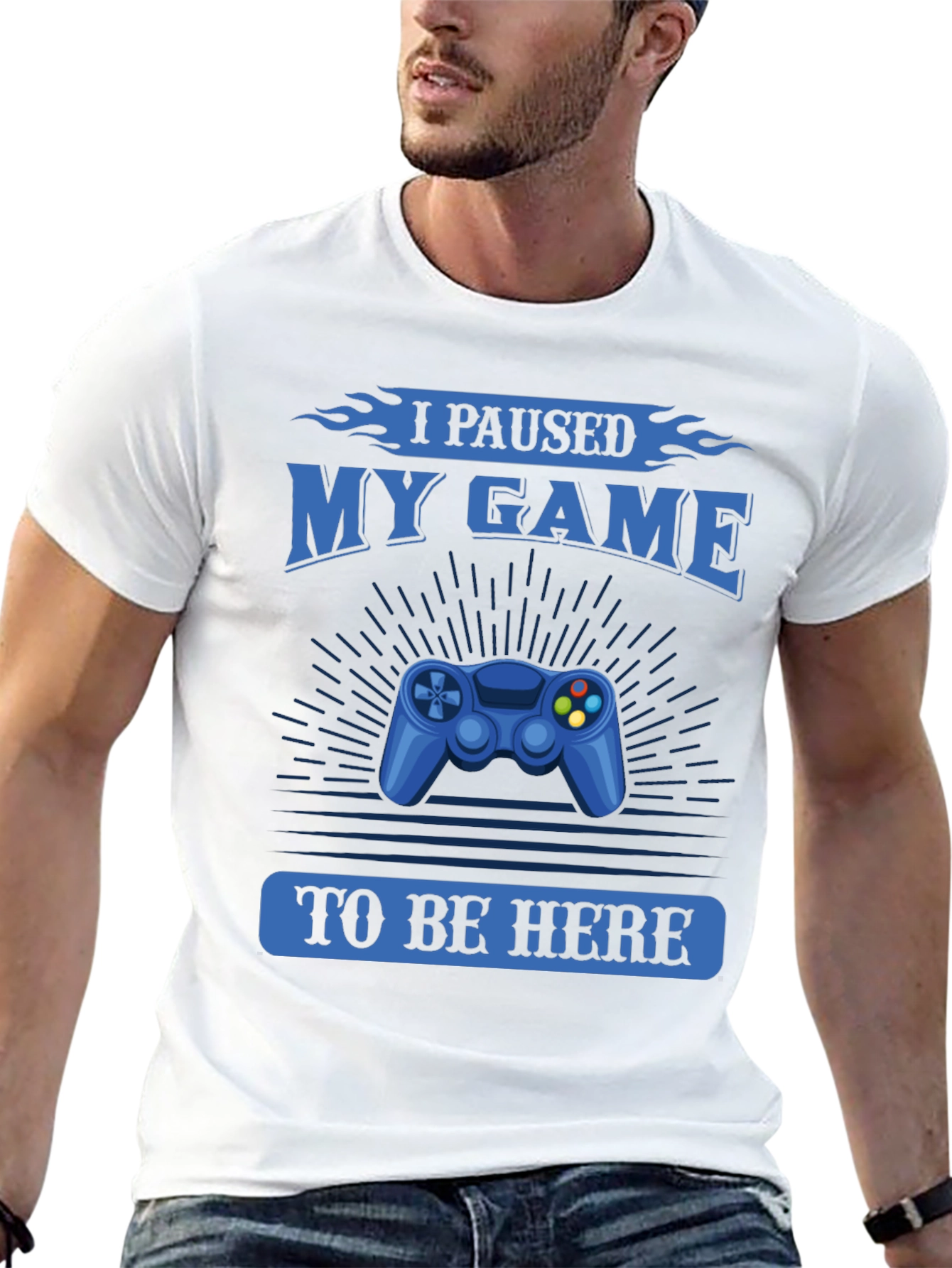 I Paused My Game to Be Here T-Shirt