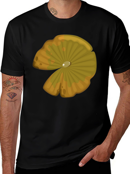 Lily Pad Graphic T-Shirt - Nature Inspired Design