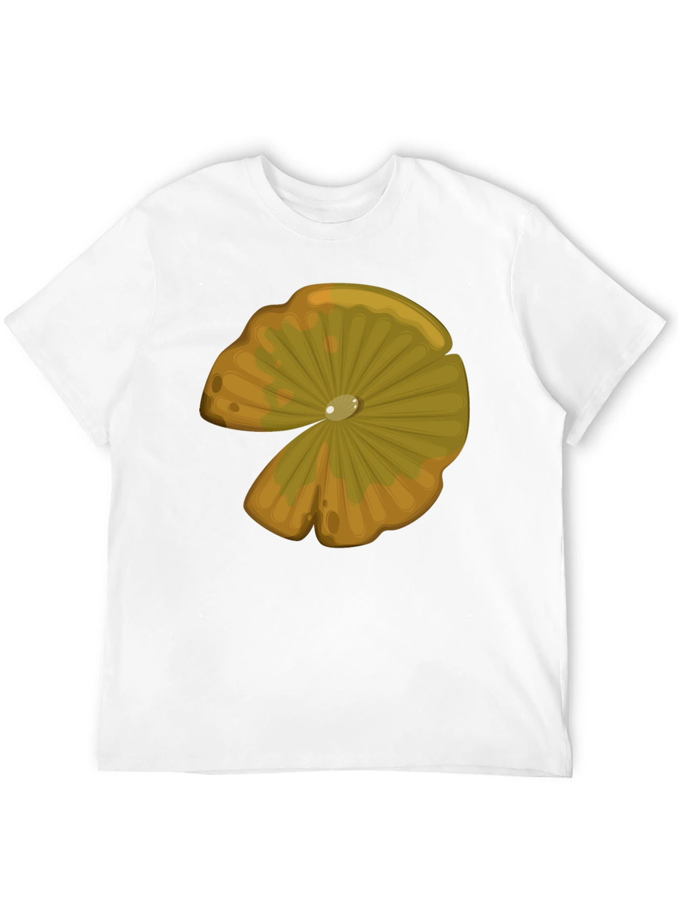 Lily Pad Graphic T-Shirt - Nature Inspired Design