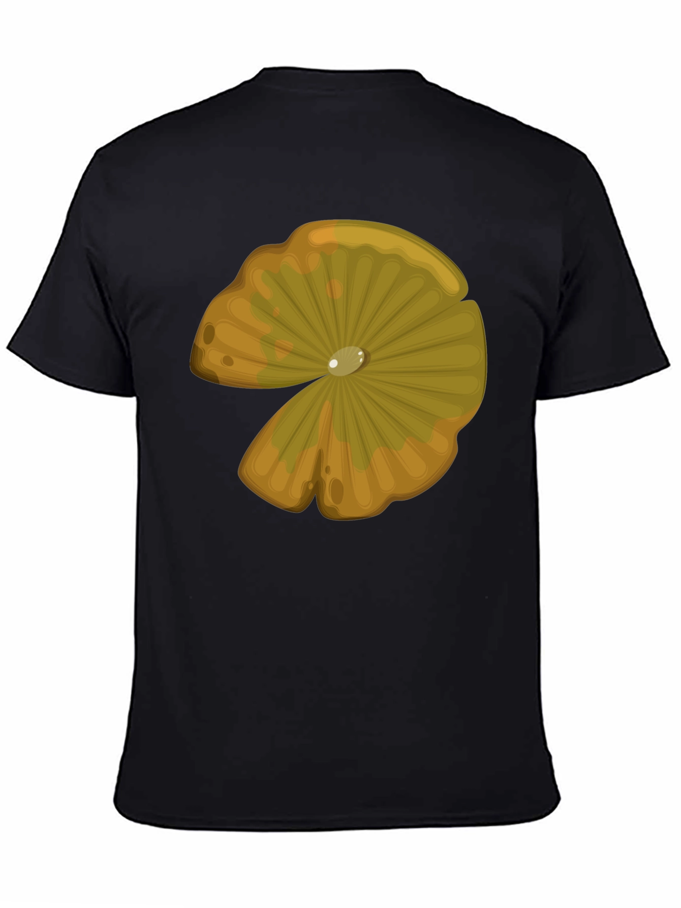 Lily Pad Graphic T-Shirt - Nature Inspired Design