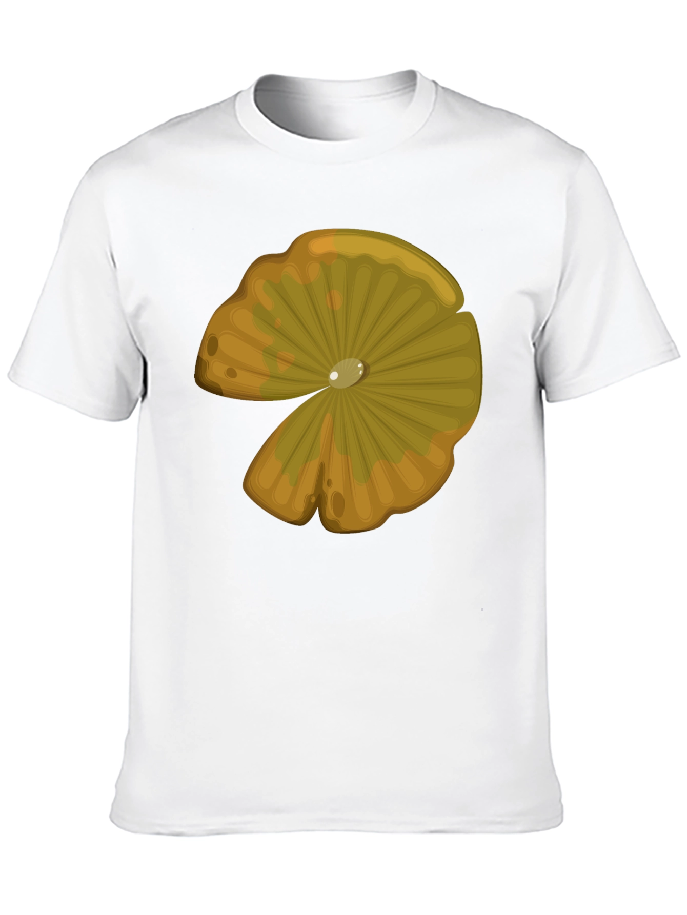 Lily Pad Graphic T-Shirt - Nature Inspired Design