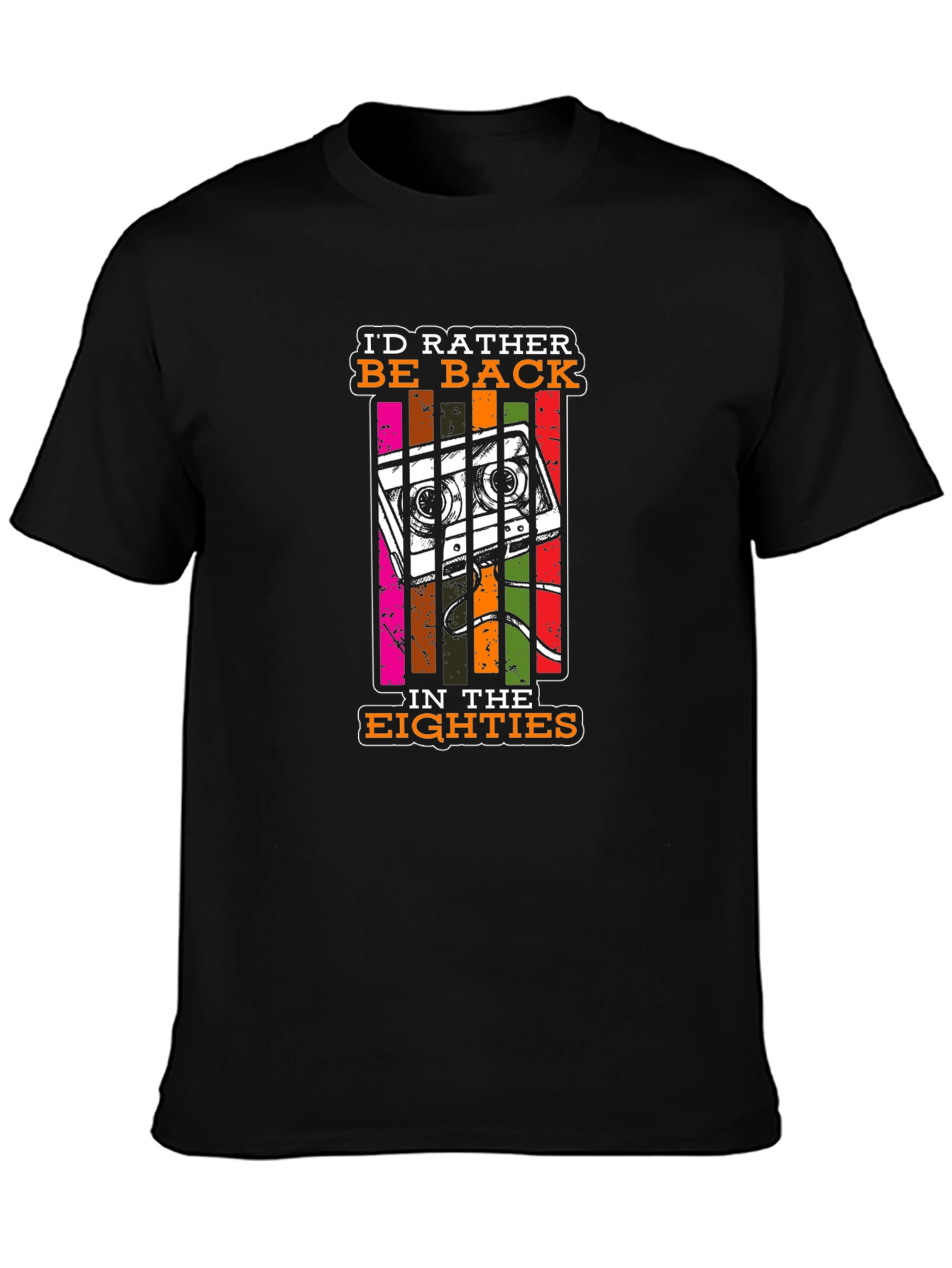 Retro 80s Cassette Tape Graphic Tee