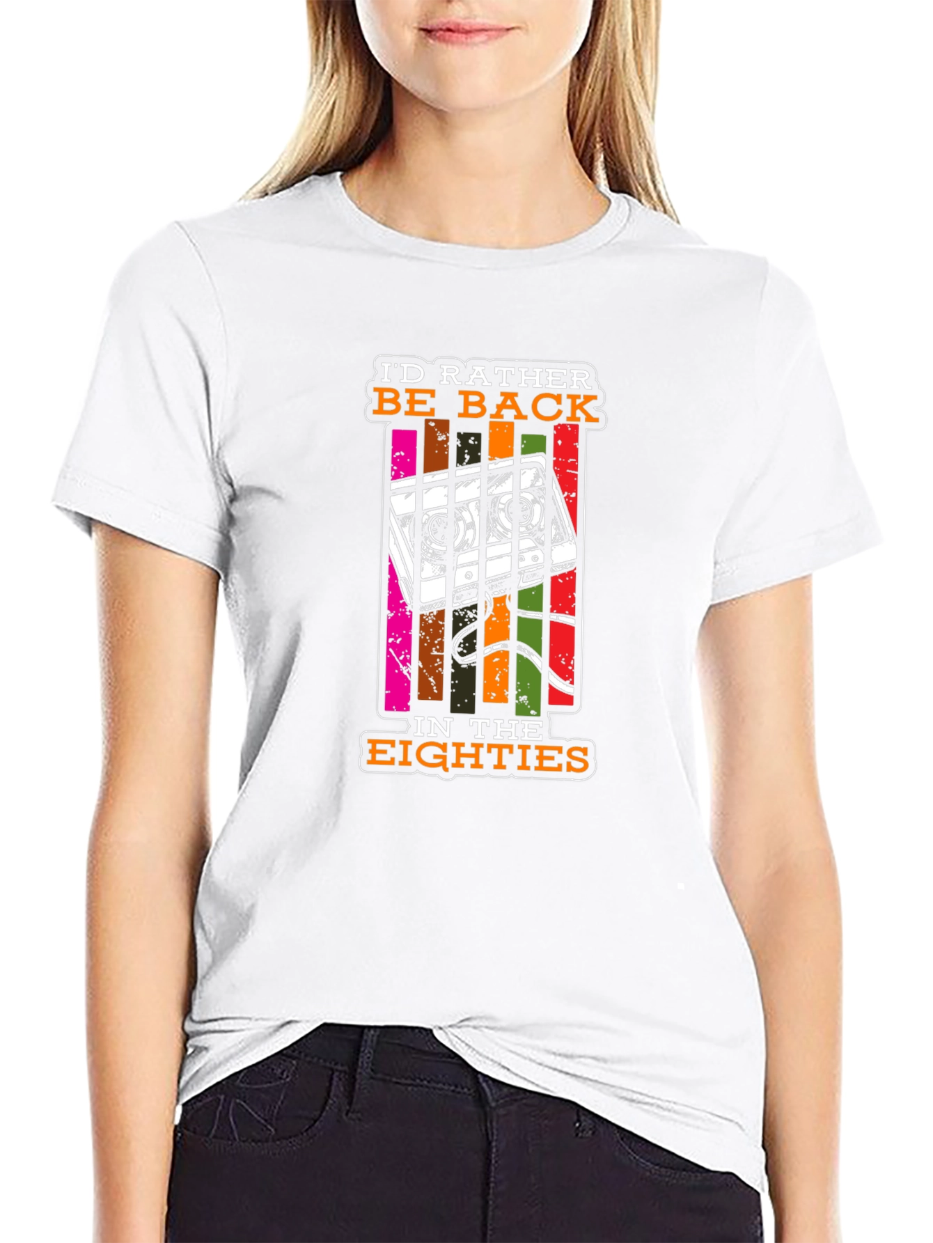 Retro 80s Cassette Tape Graphic Tee