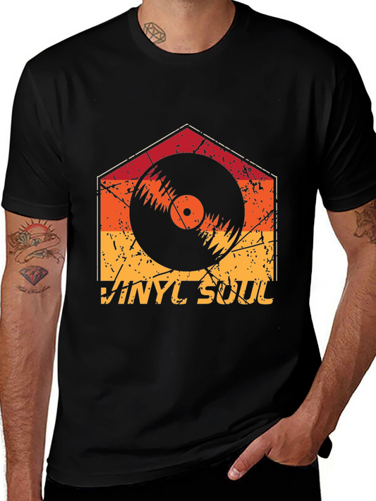 Vinyl Soul Retro Graphic Tee