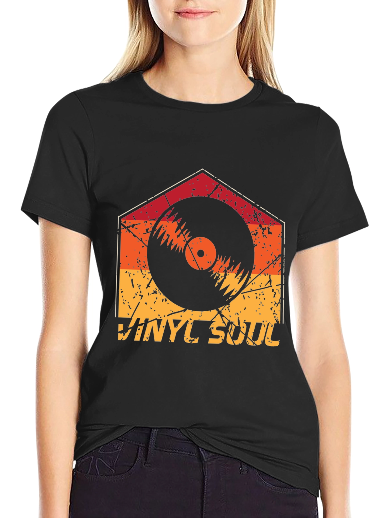Vinyl Soul Retro Graphic Tee