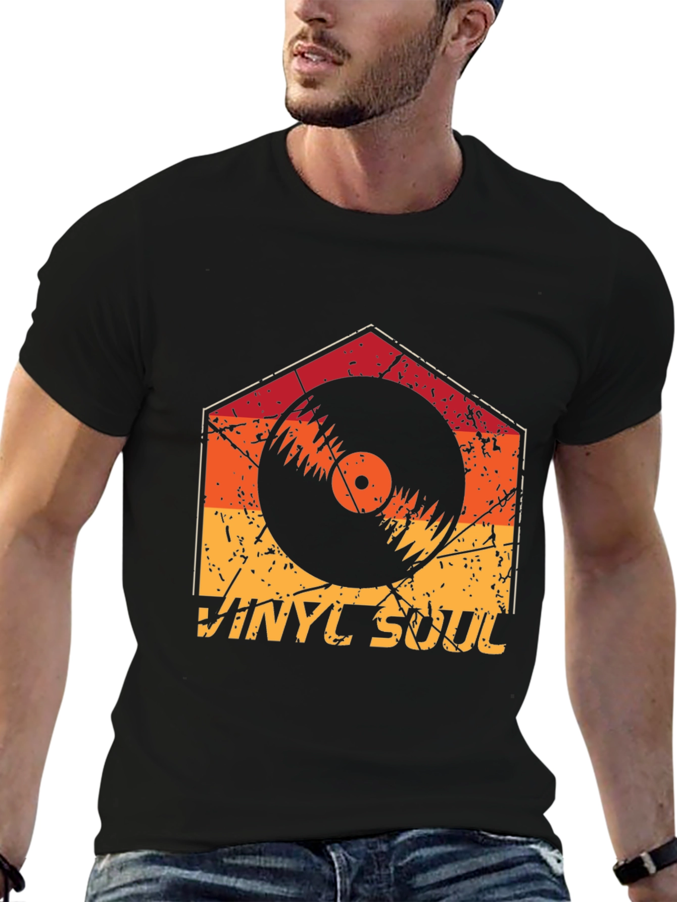 Vinyl Soul Retro Graphic Tee