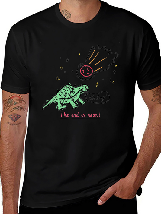 Dinosaur Comet T-Shirt - The End is Near