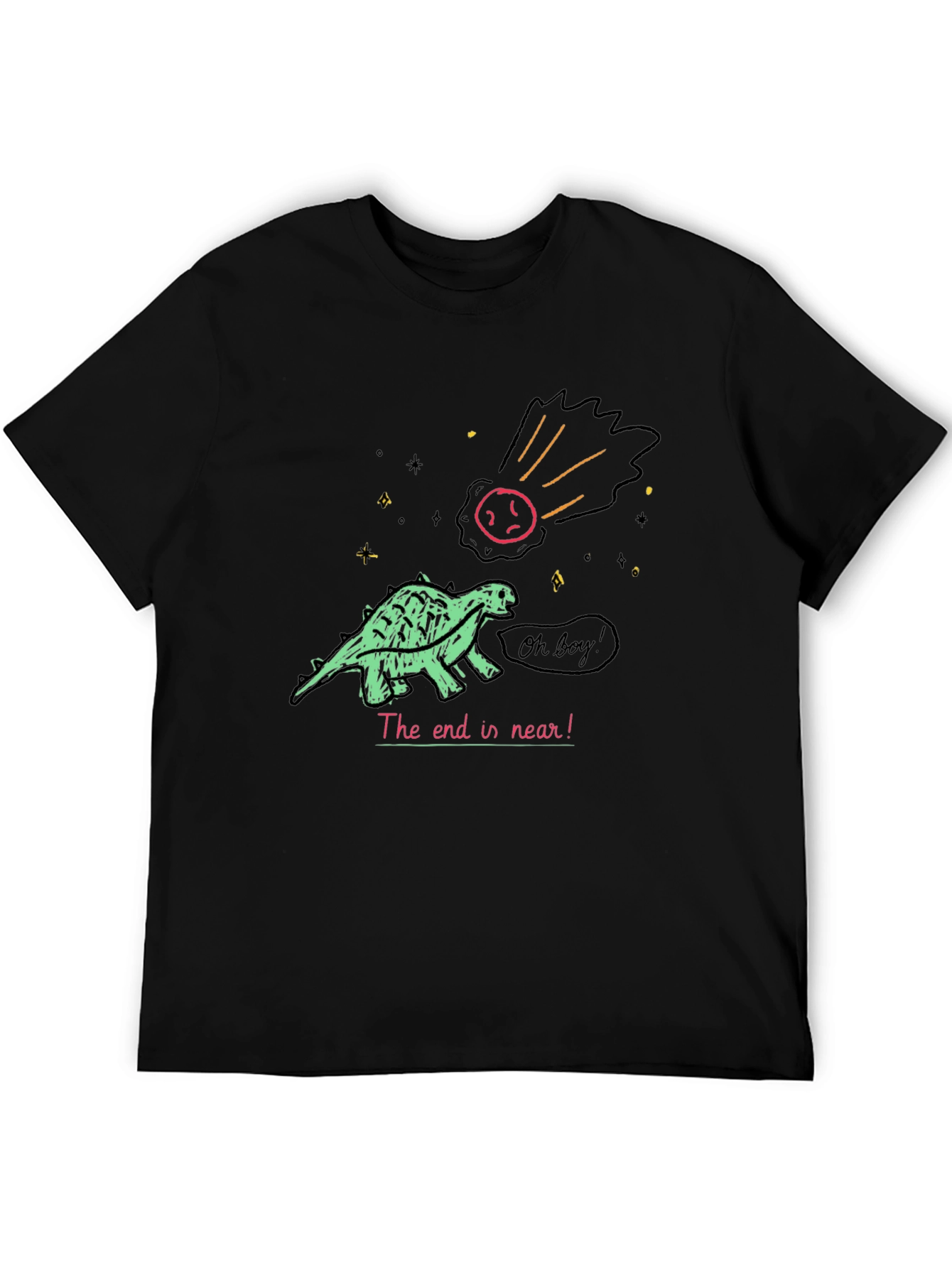 Dinosaur Comet T-Shirt - The End is Near