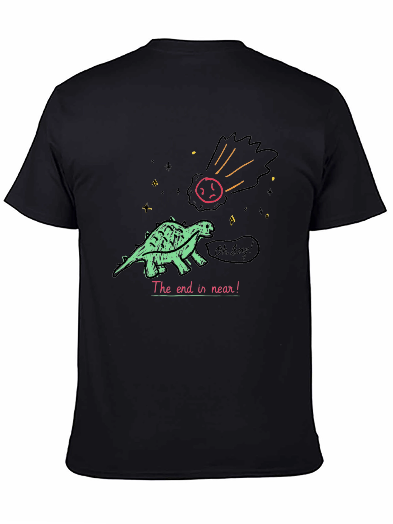 Dinosaur Comet T-Shirt - The End is Near