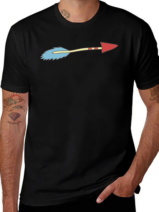 Futurama Inspired Arrow T-Shirt - Black