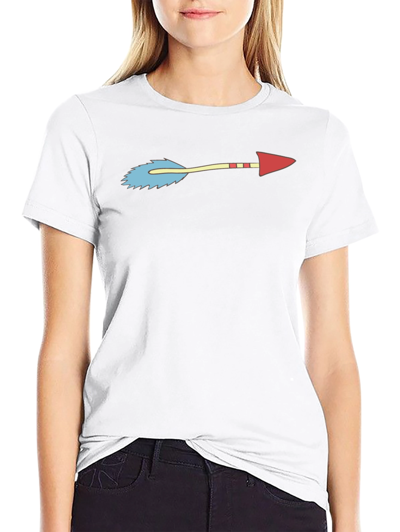 Futurama Inspired Arrow T-Shirt - Black