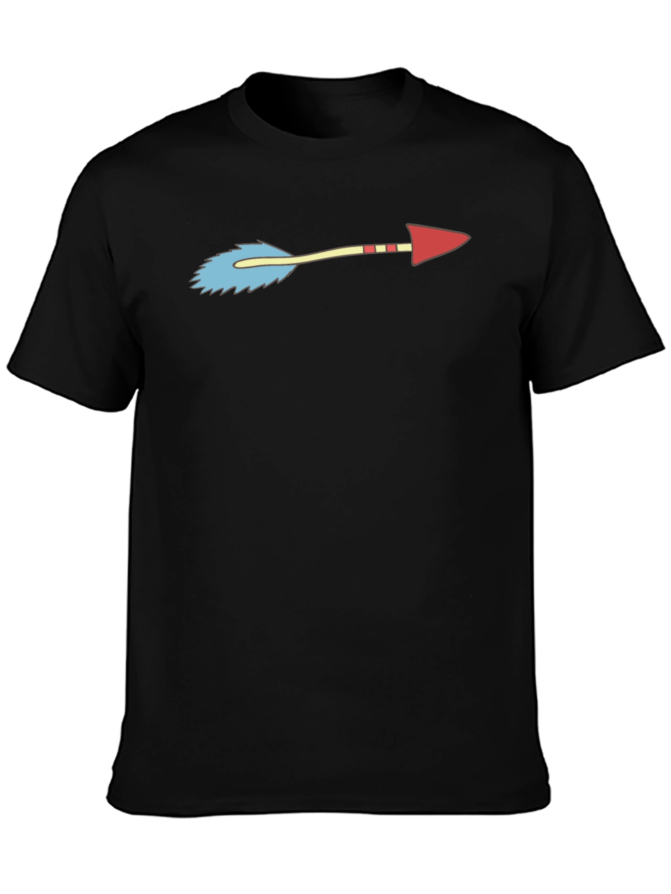 Futurama Inspired Arrow T-Shirt - Black