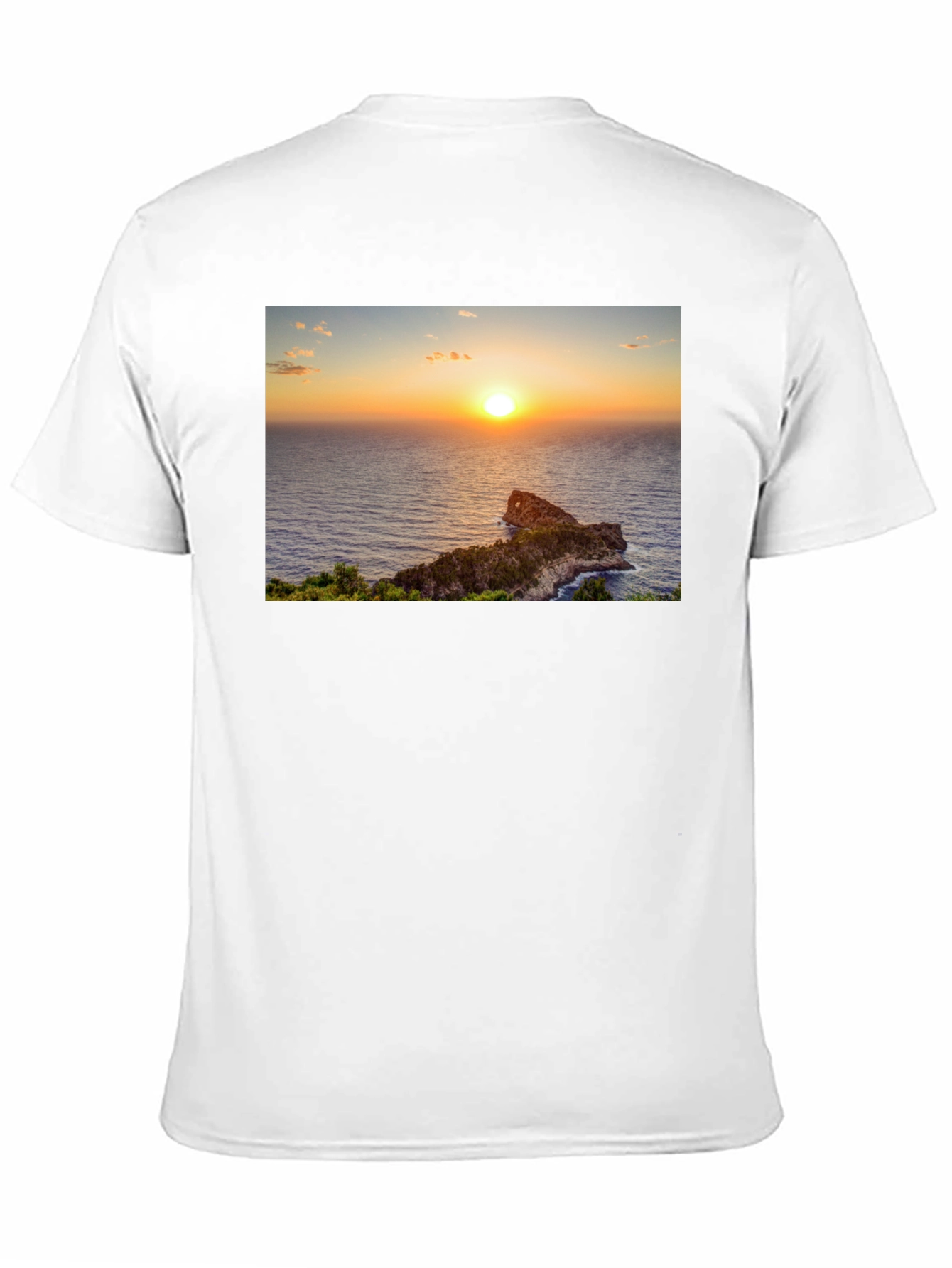 Sunset Ocean View T-Shirt