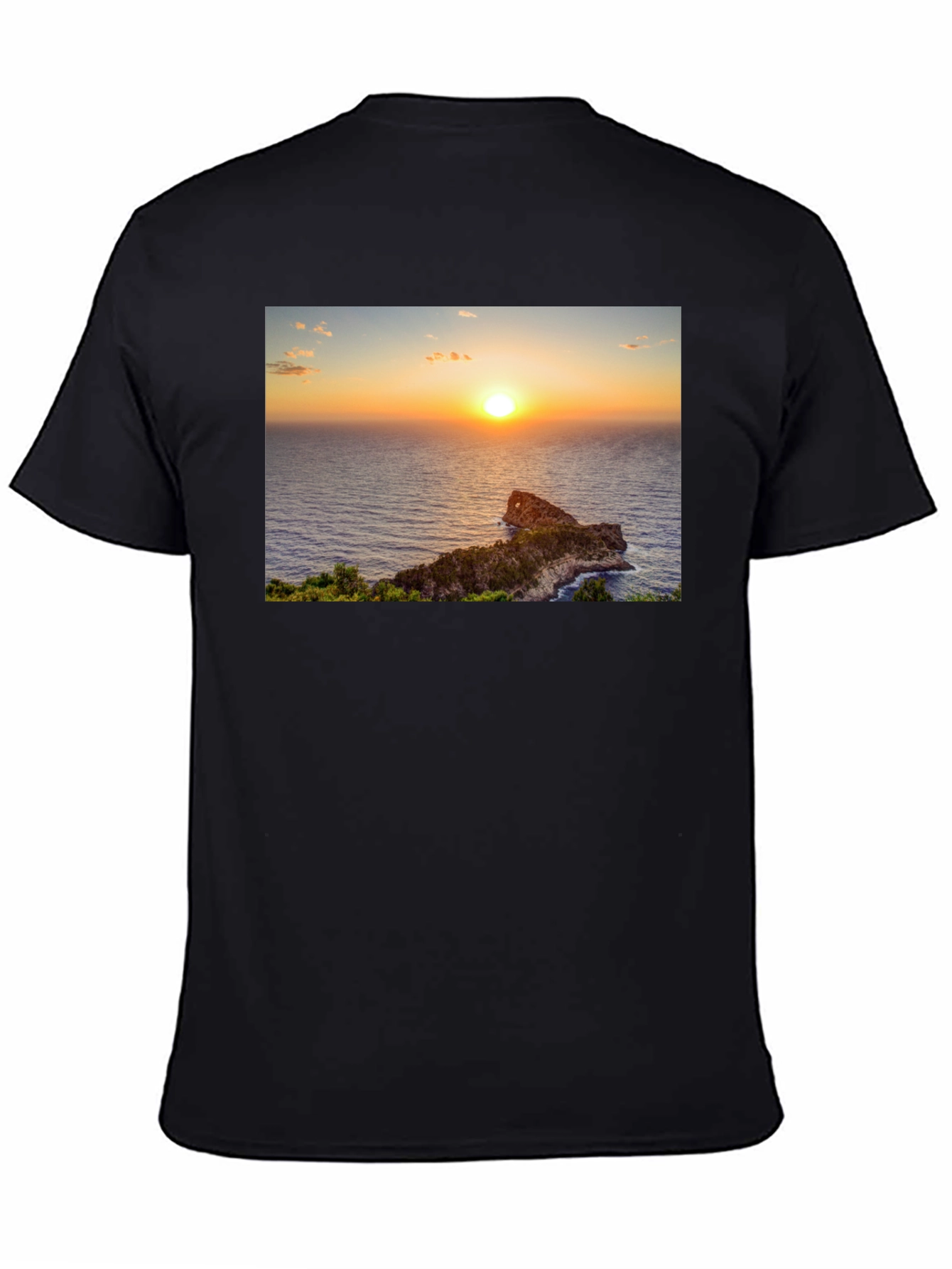 Sunset Ocean View T-Shirt