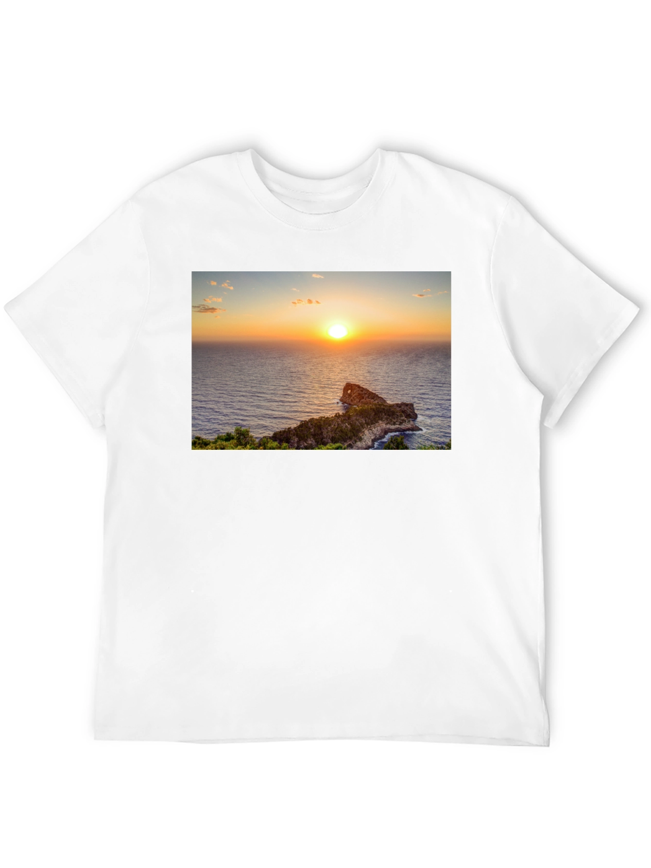 Sunset Ocean View T-Shirt
