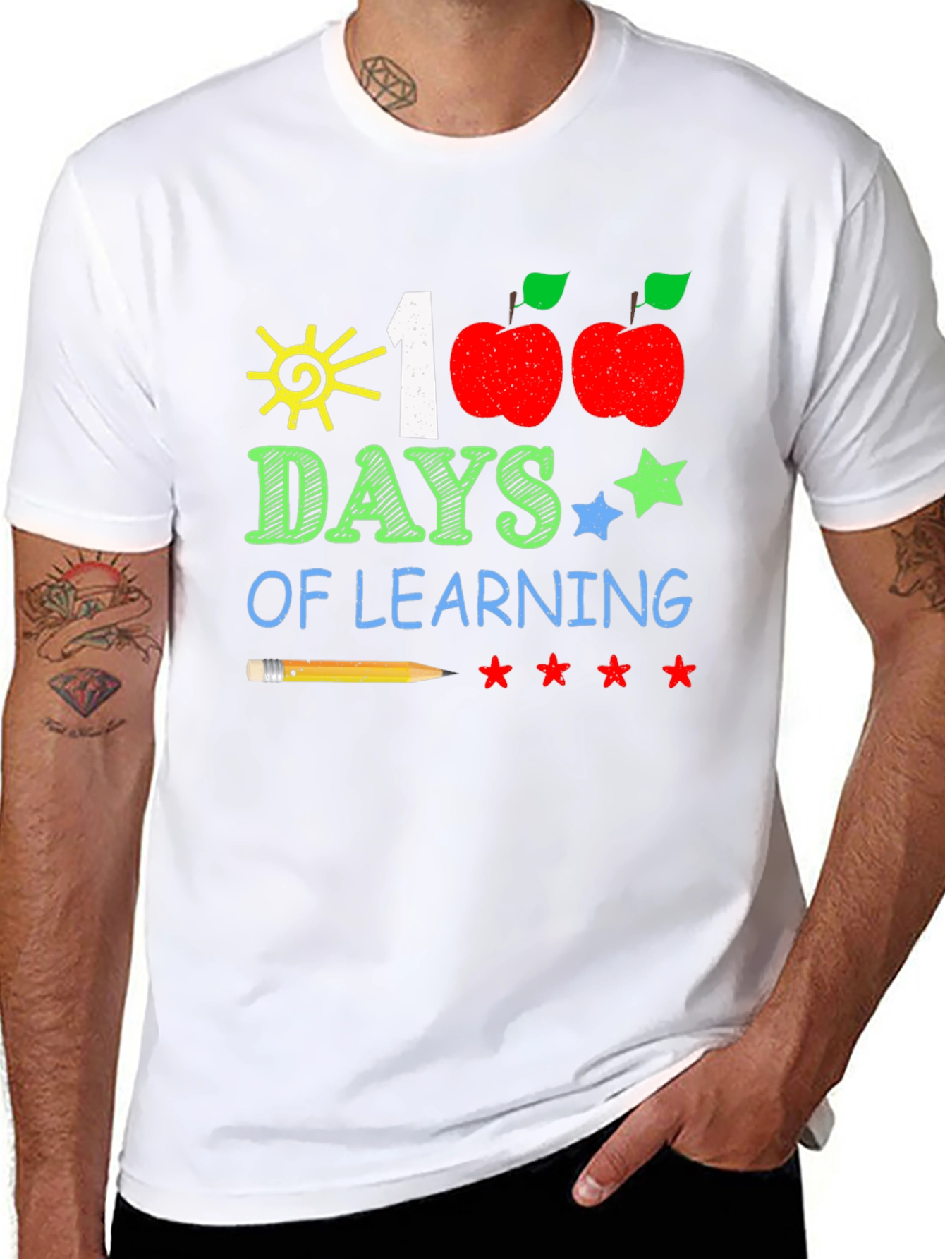100 Days of Learning Graphic T-Shirt