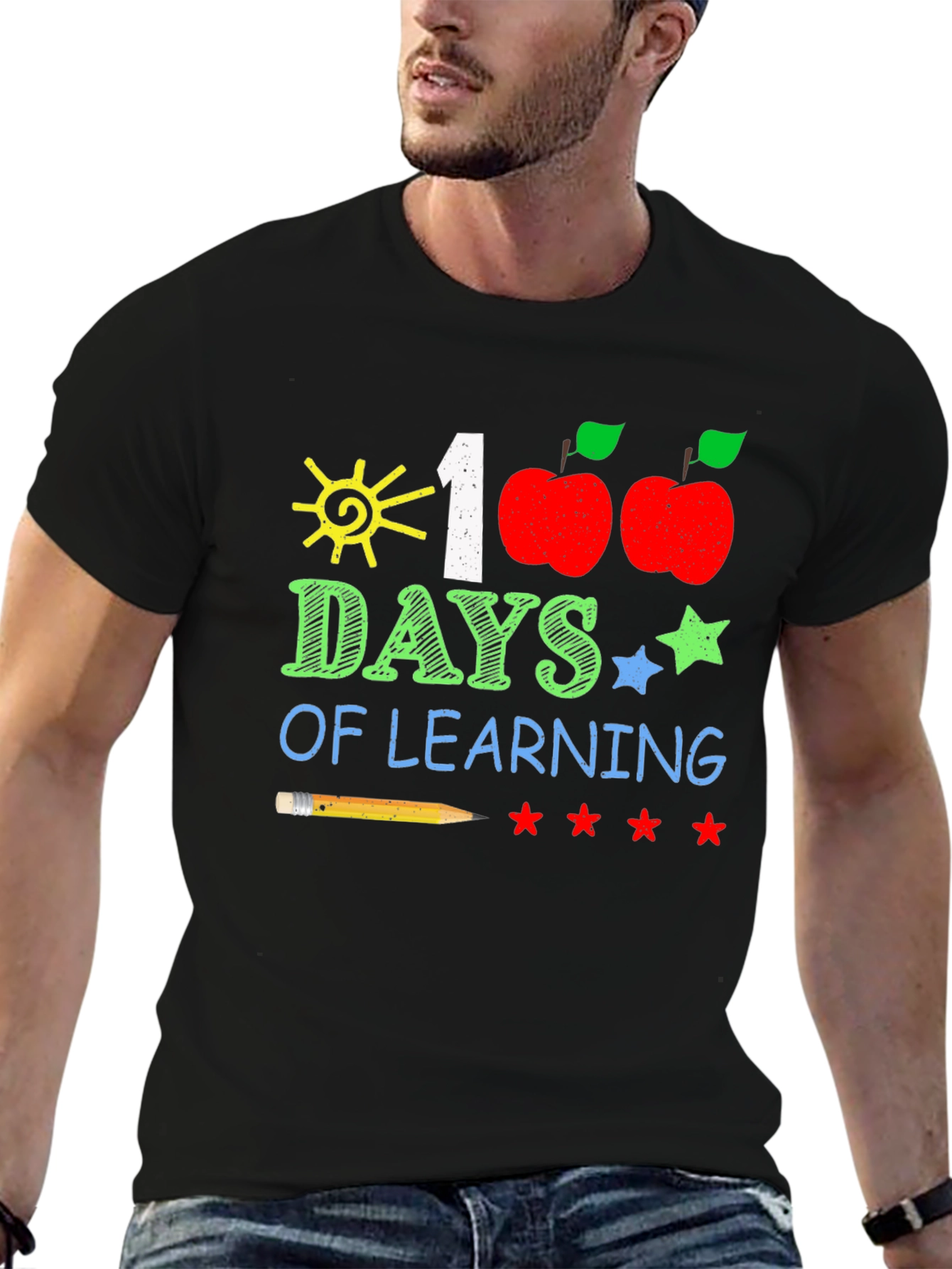 100 Days of Learning Graphic T-Shirt