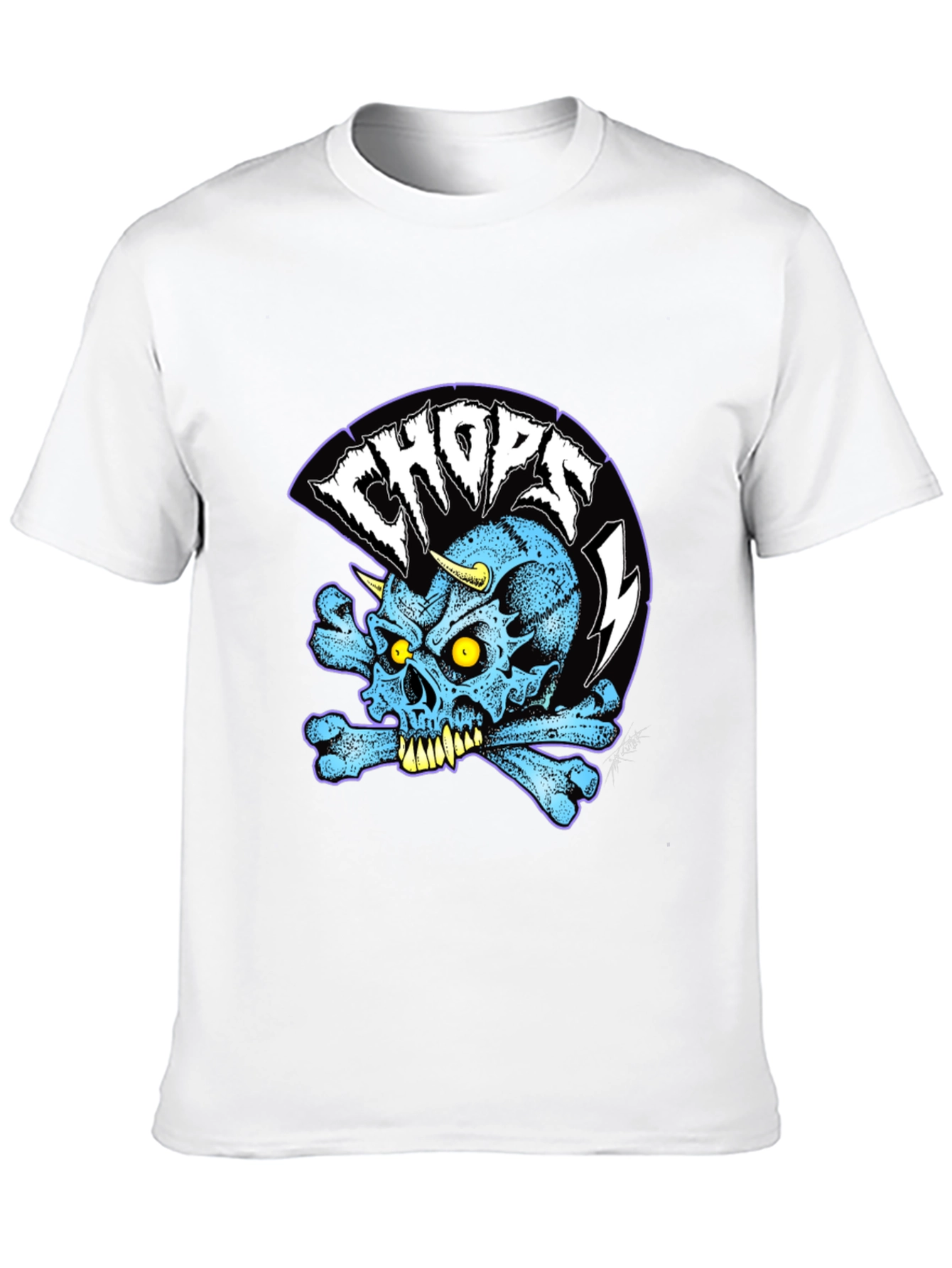 Skull & Crossbones Graphic T-Shirt - Black