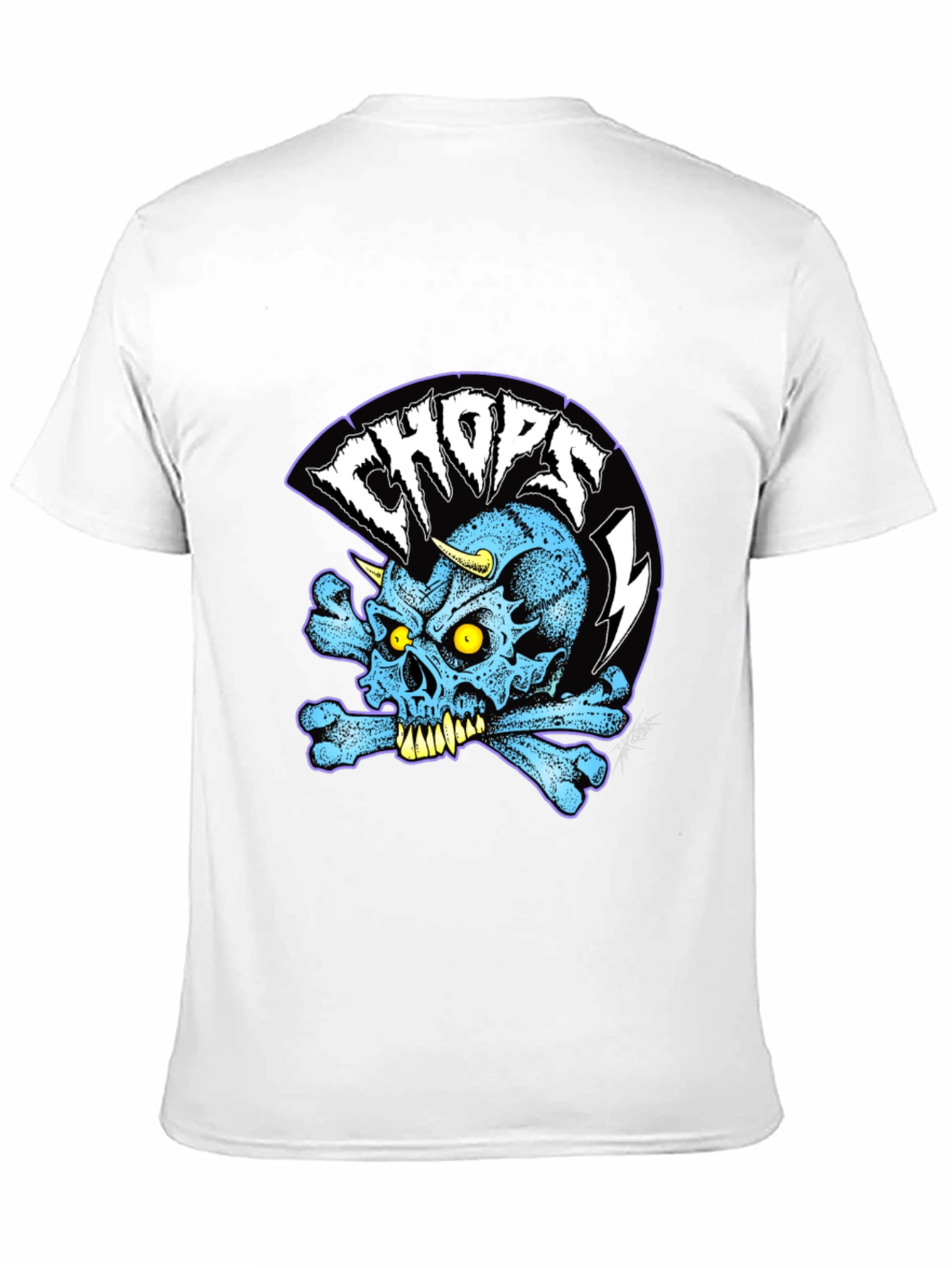 Skull & Crossbones Graphic T-Shirt - Black