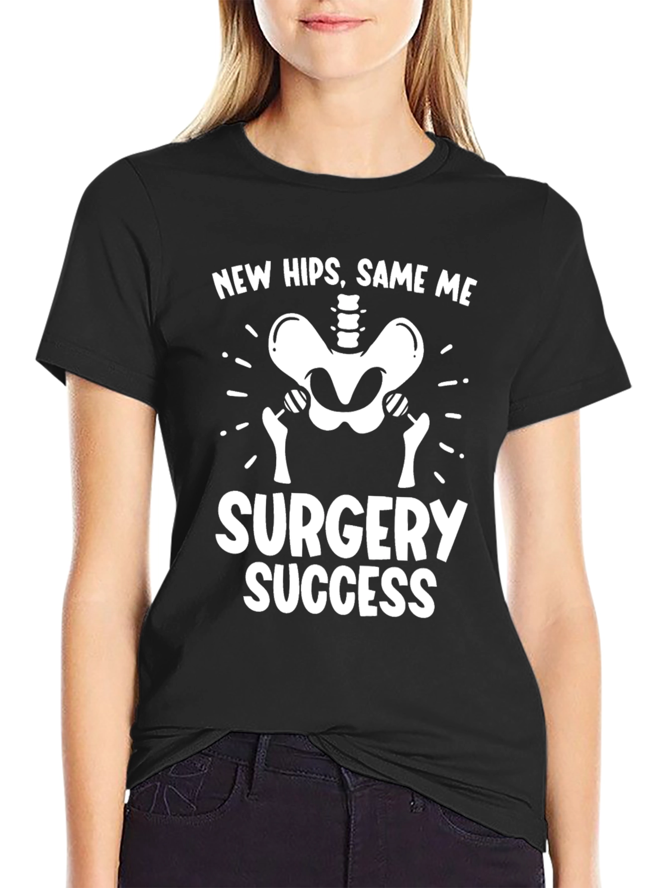 New Hips Same Me Surgery Success Graphic Tee