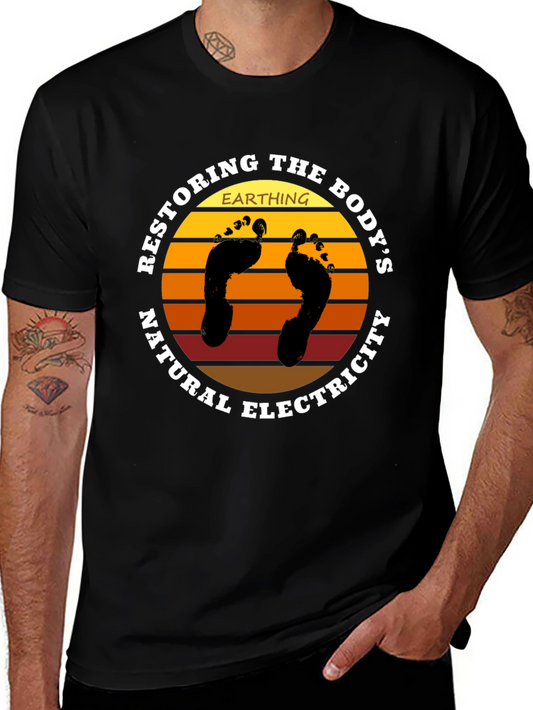 Earthing T-Shirt - Restore Bodys Natural Electricity