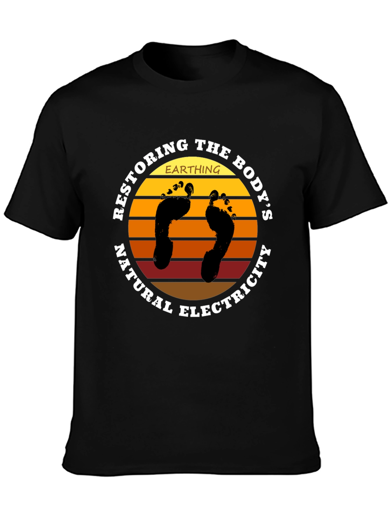 Earthing T-Shirt - Restore Bodys Natural Electricity
