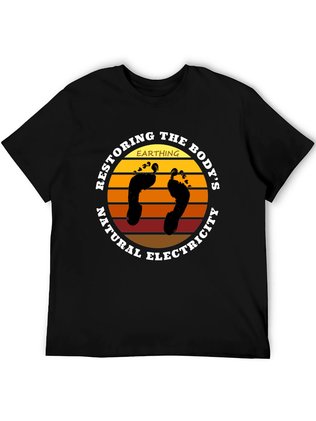 Earthing T-Shirt - Restore Bodys Natural Electricity