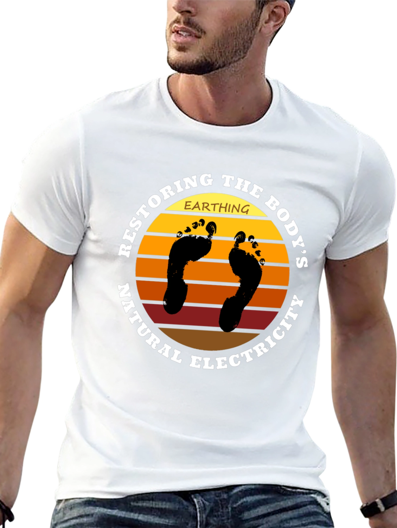 Earthing T-Shirt - Restore Bodys Natural Electricity