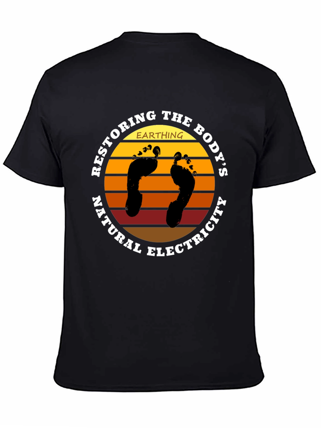 Earthing T-Shirt - Restore Bodys Natural Electricity