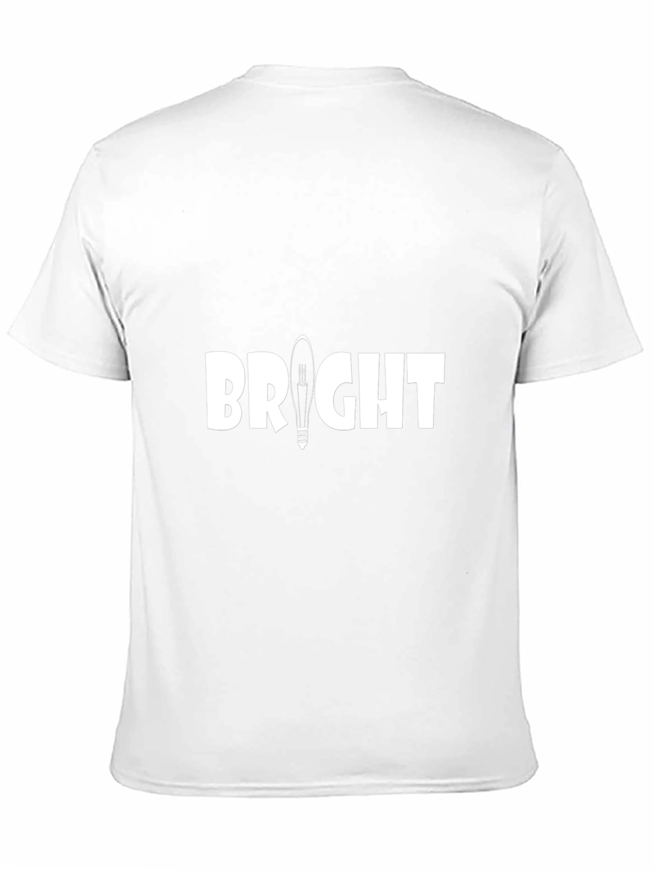 Bright Idea Graphic T-Shirt - Black Cotton Tee