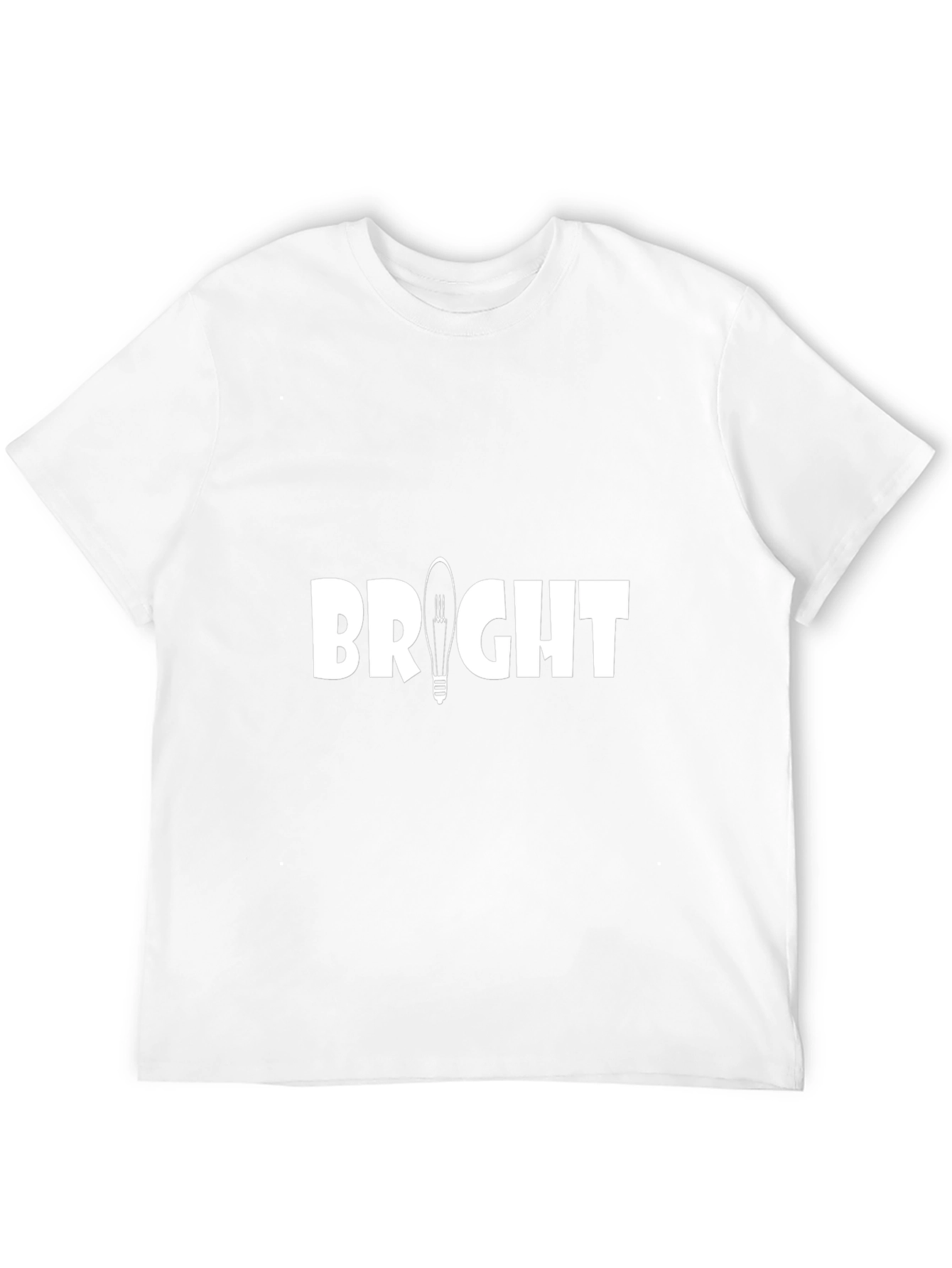 Bright Idea Graphic T-Shirt - Black Cotton Tee
