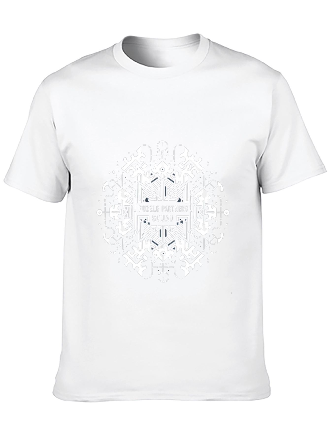 Puzzle Partners Squad Black Graphic Tee