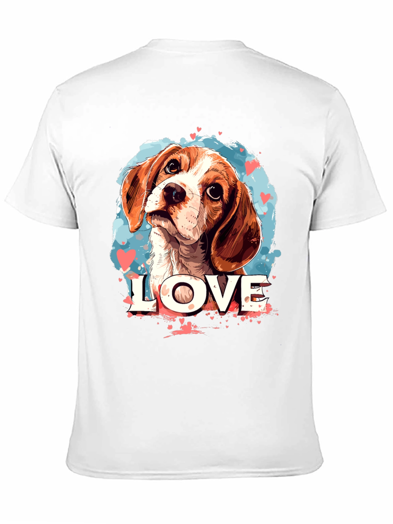 Dog Lover T-Shirt: Beagle Love Design