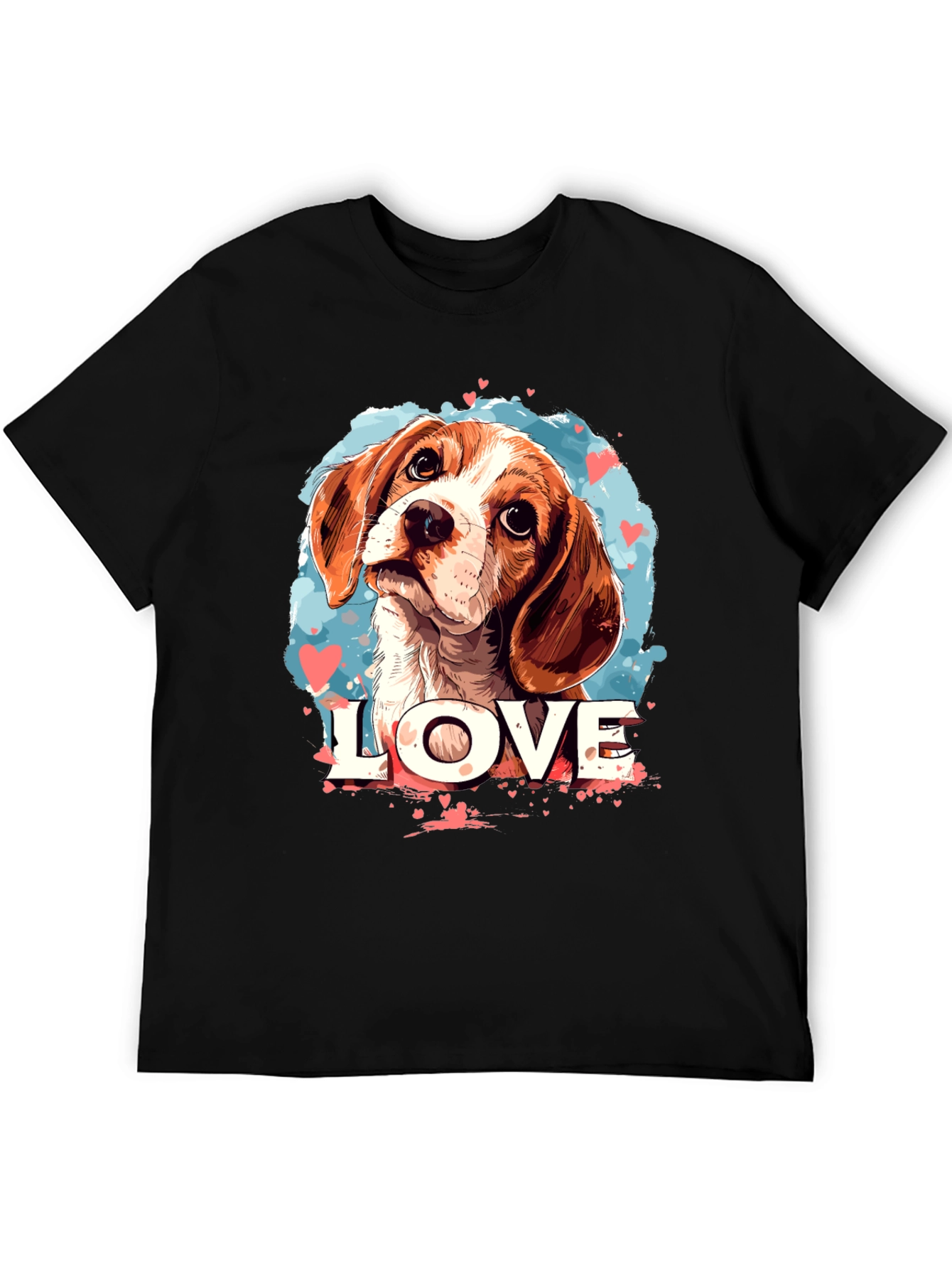Dog Lover T-Shirt: Beagle Love Design