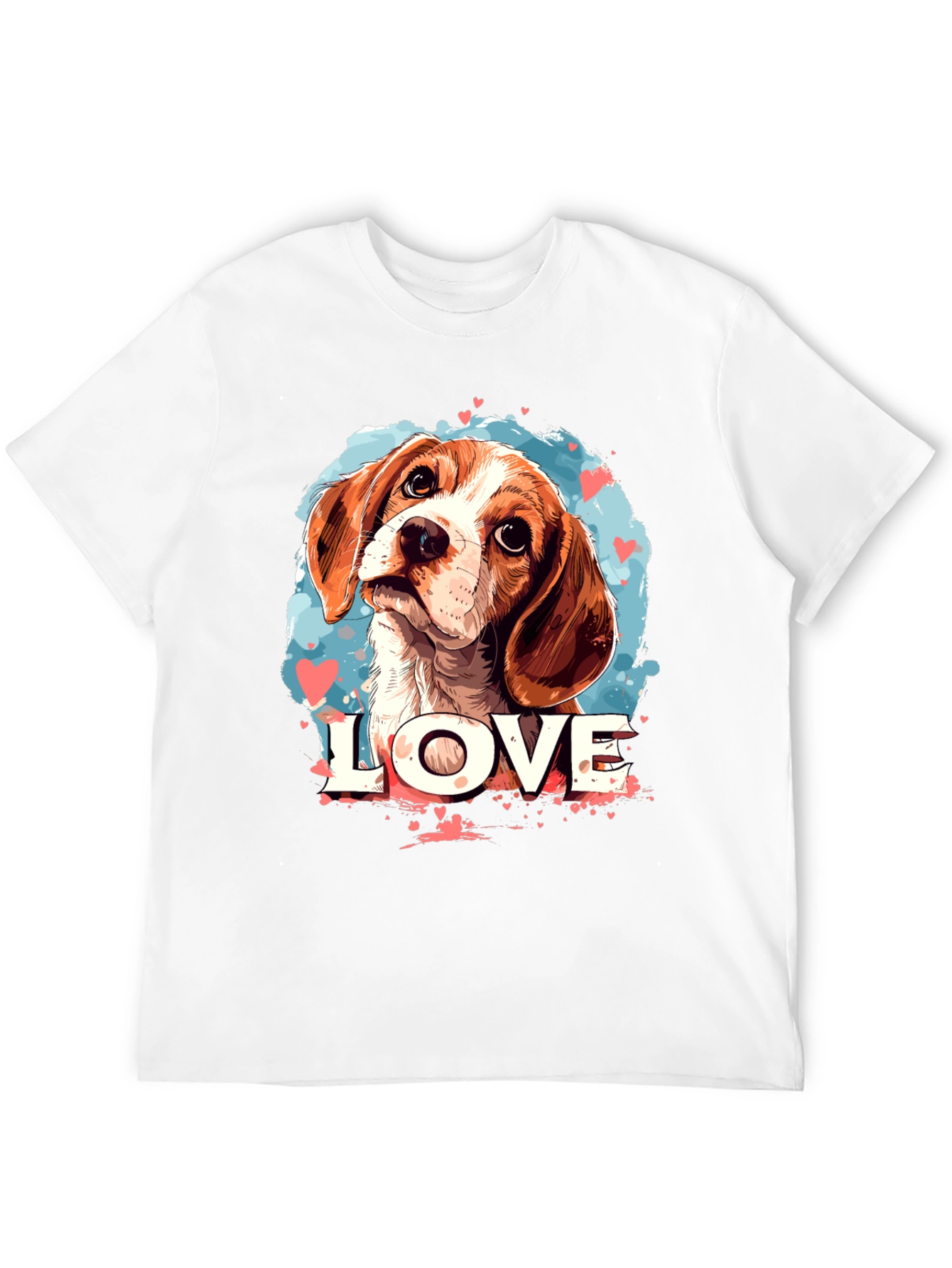 Dog Lover T-Shirt: Beagle Love Design