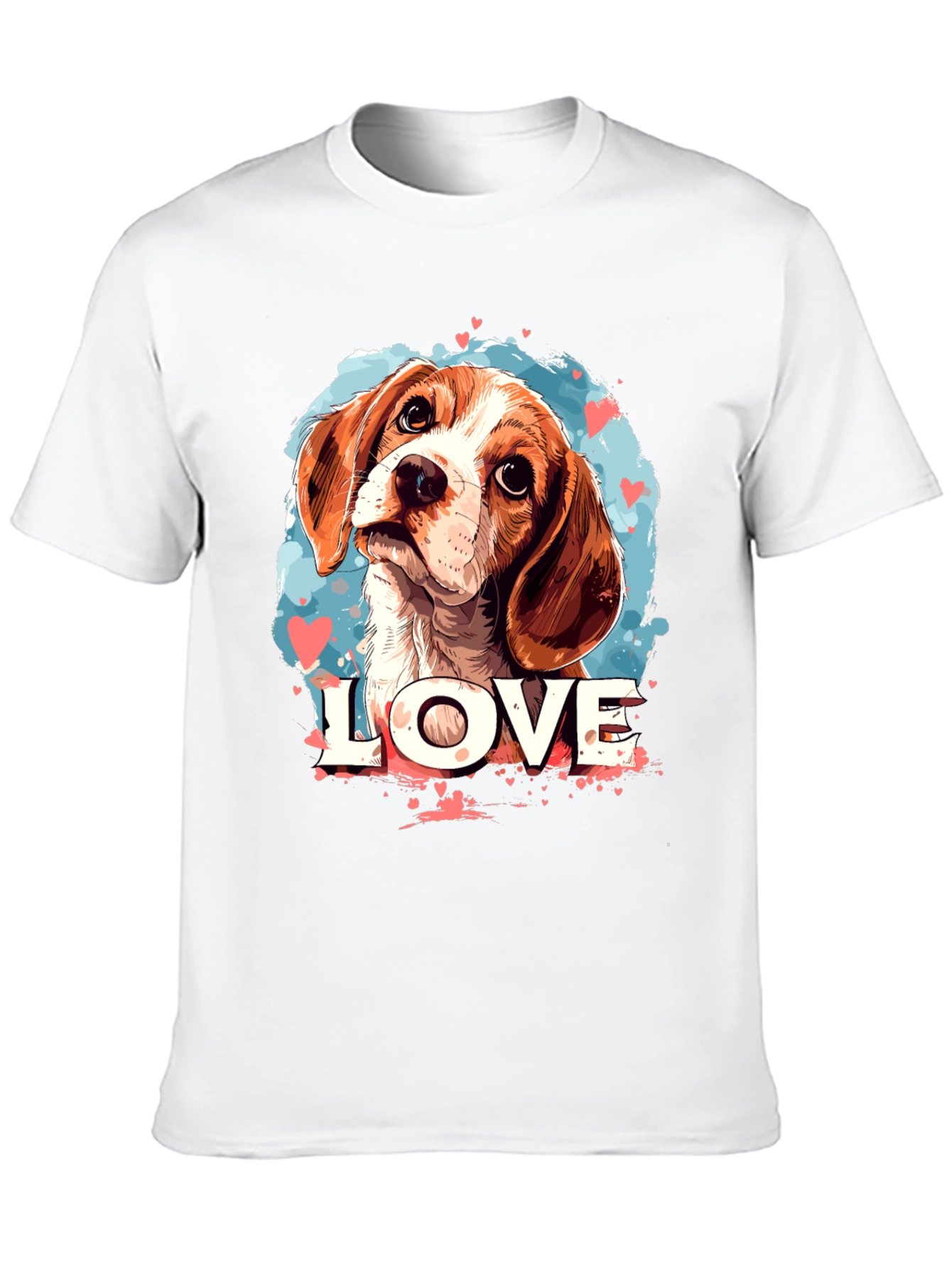 Dog Lover T-Shirt: Beagle Love Design