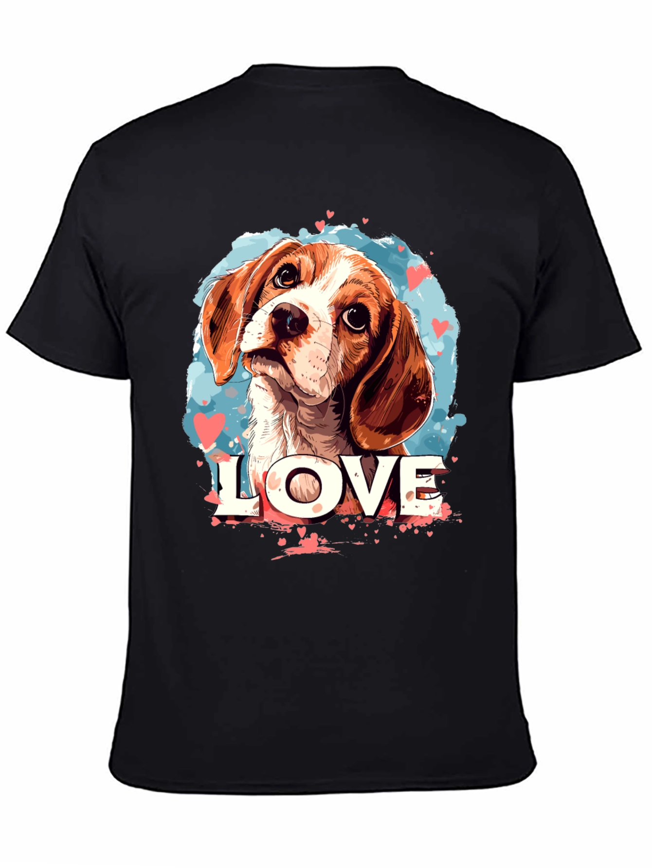 Dog Lover T-Shirt: Beagle Love Design