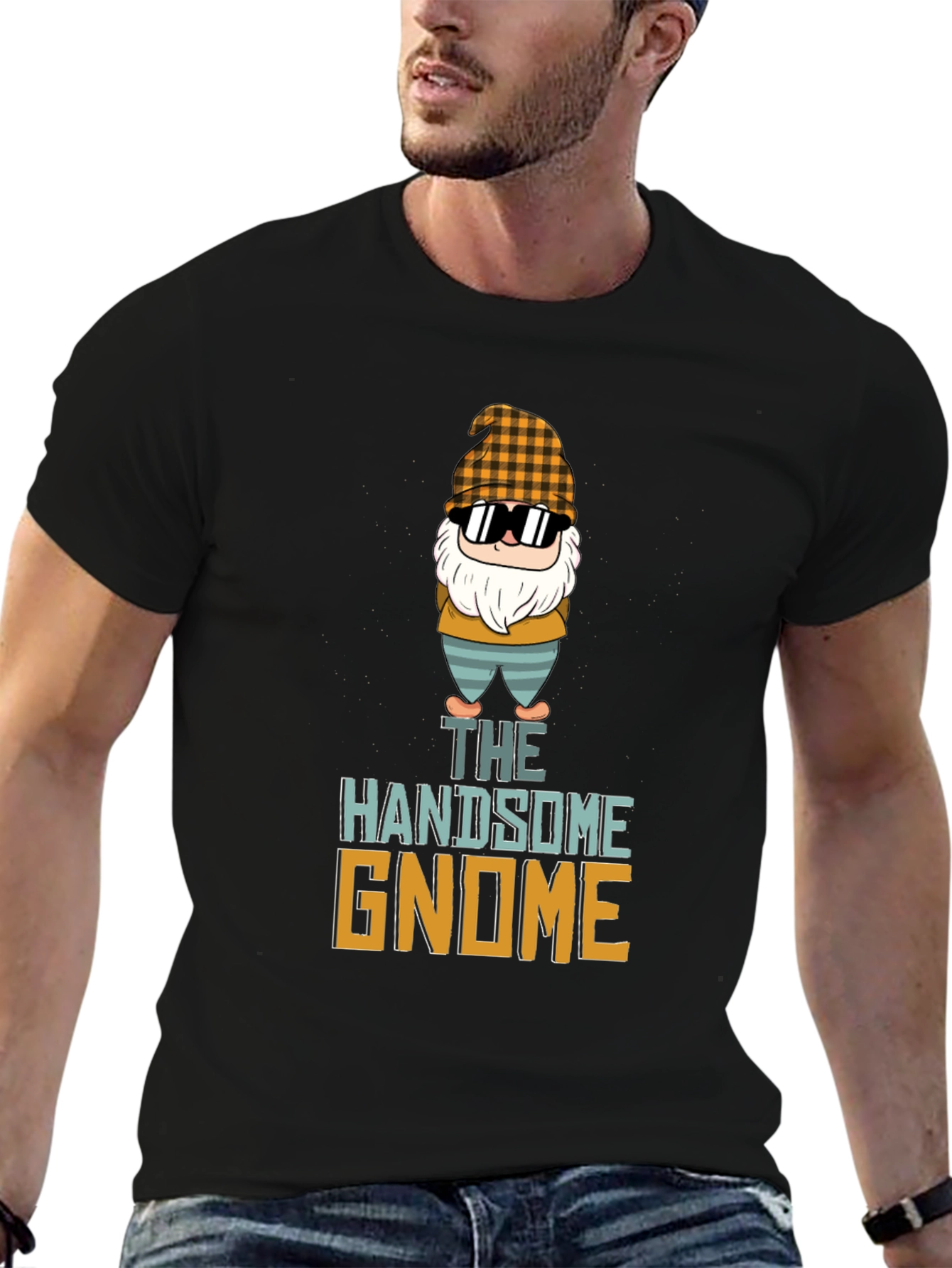 Handsome Gnome Graphic T-Shirt