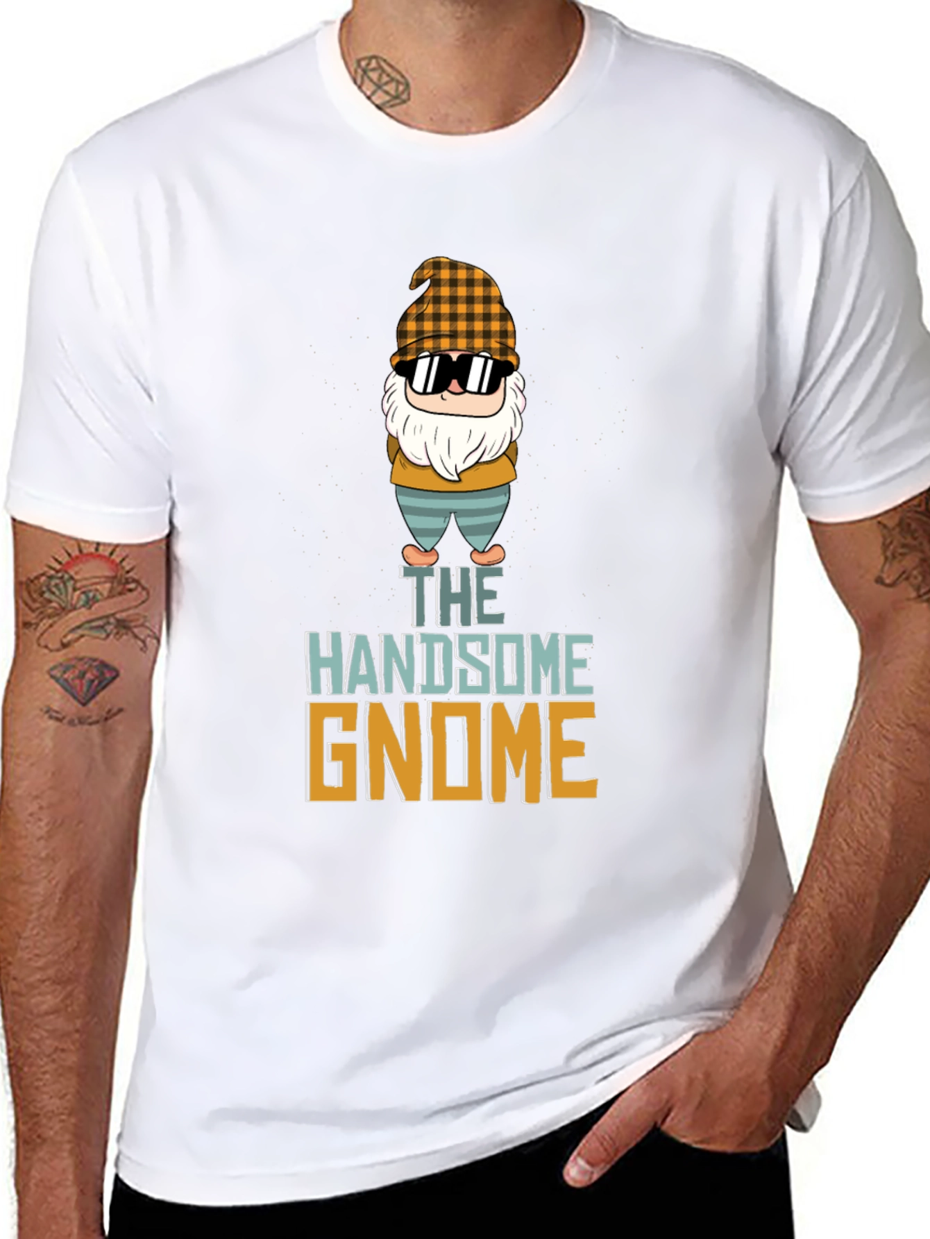 Handsome Gnome Graphic T-Shirt