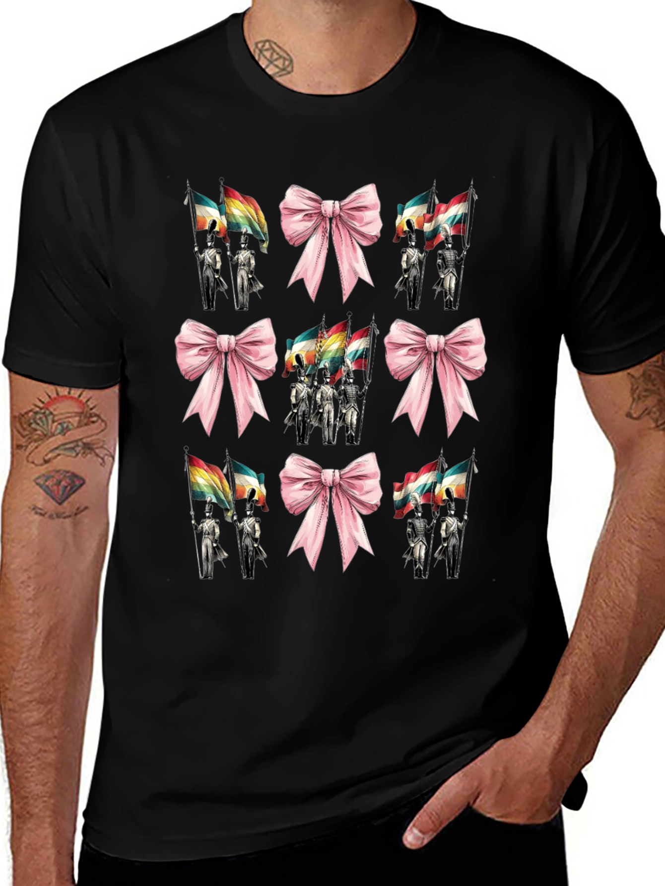 Marching Band Bows Graphic Tee