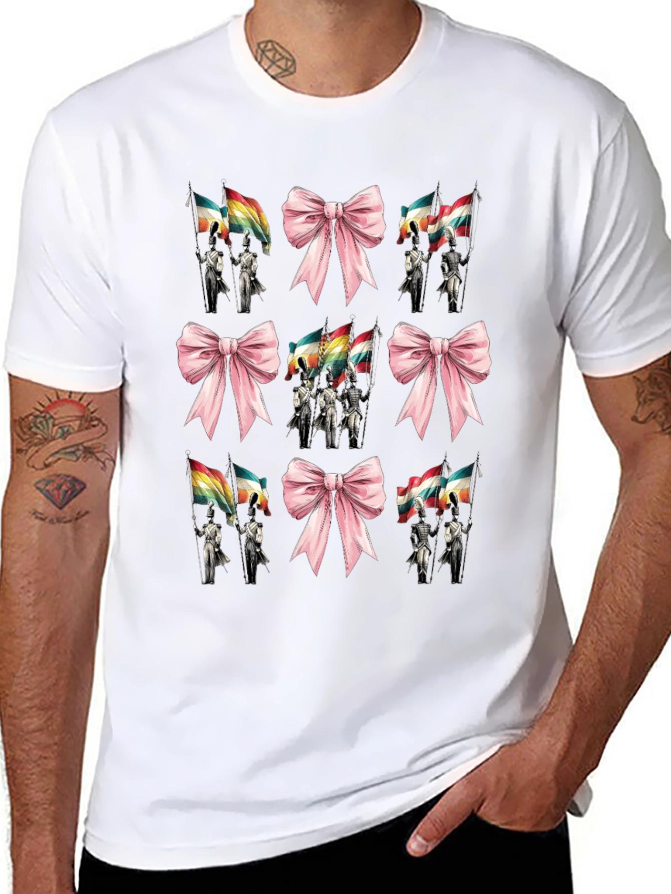 Marching Band Bows Graphic Tee