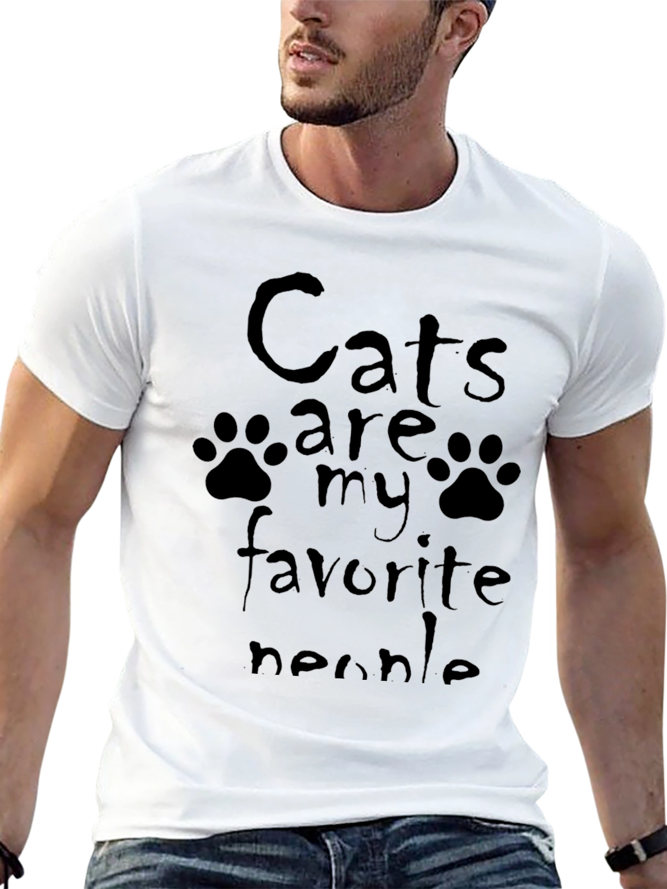 Cats Are My Favorite People T-Shirt