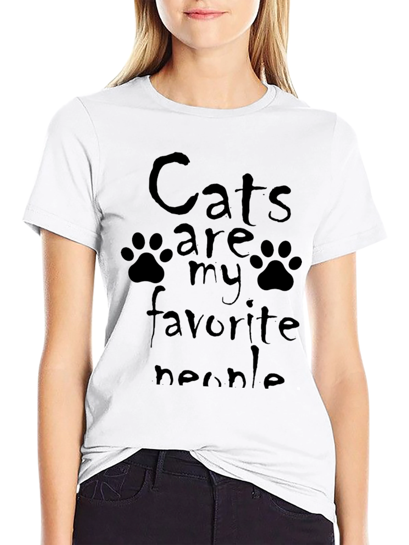 Cats Are My Favorite People T-Shirt