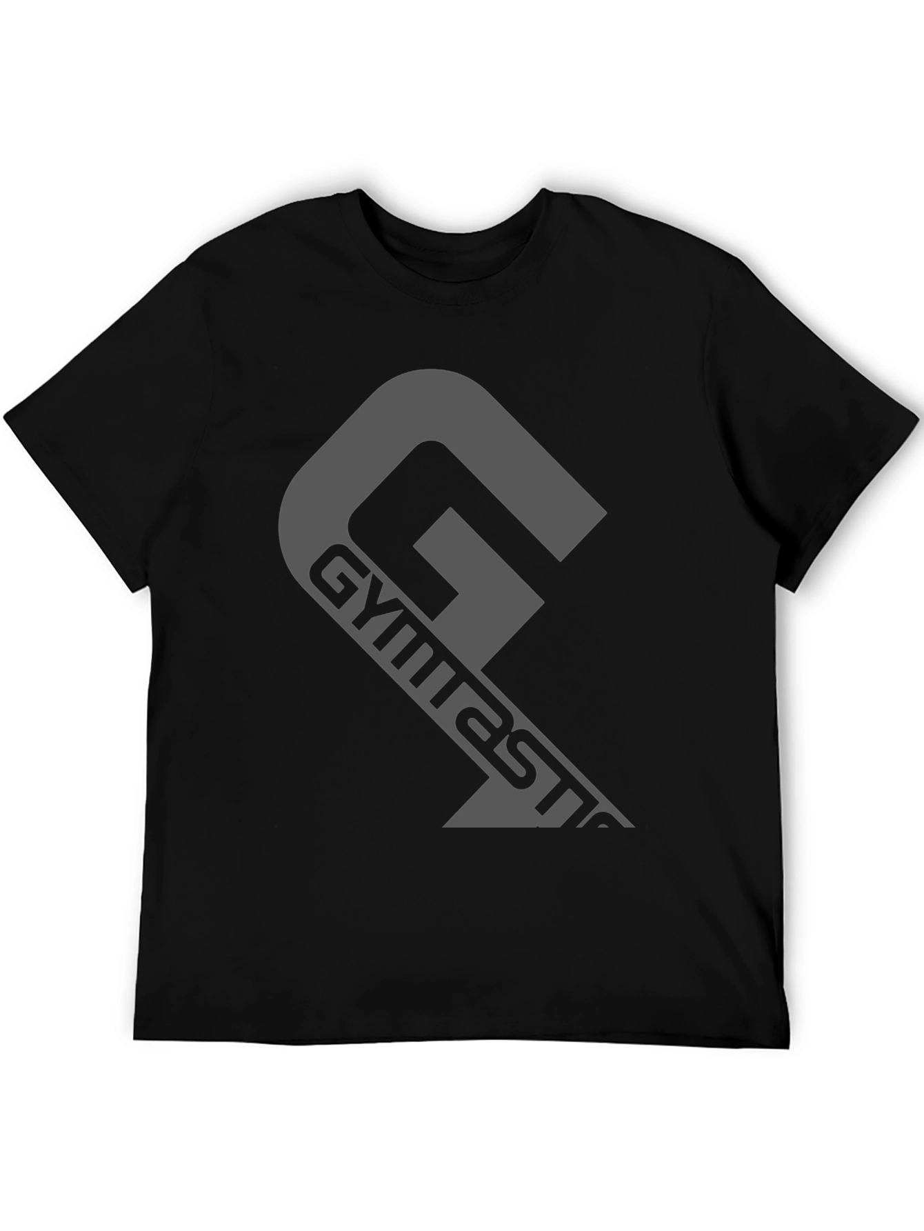 Gymnastics G Logo Black T-Shirt