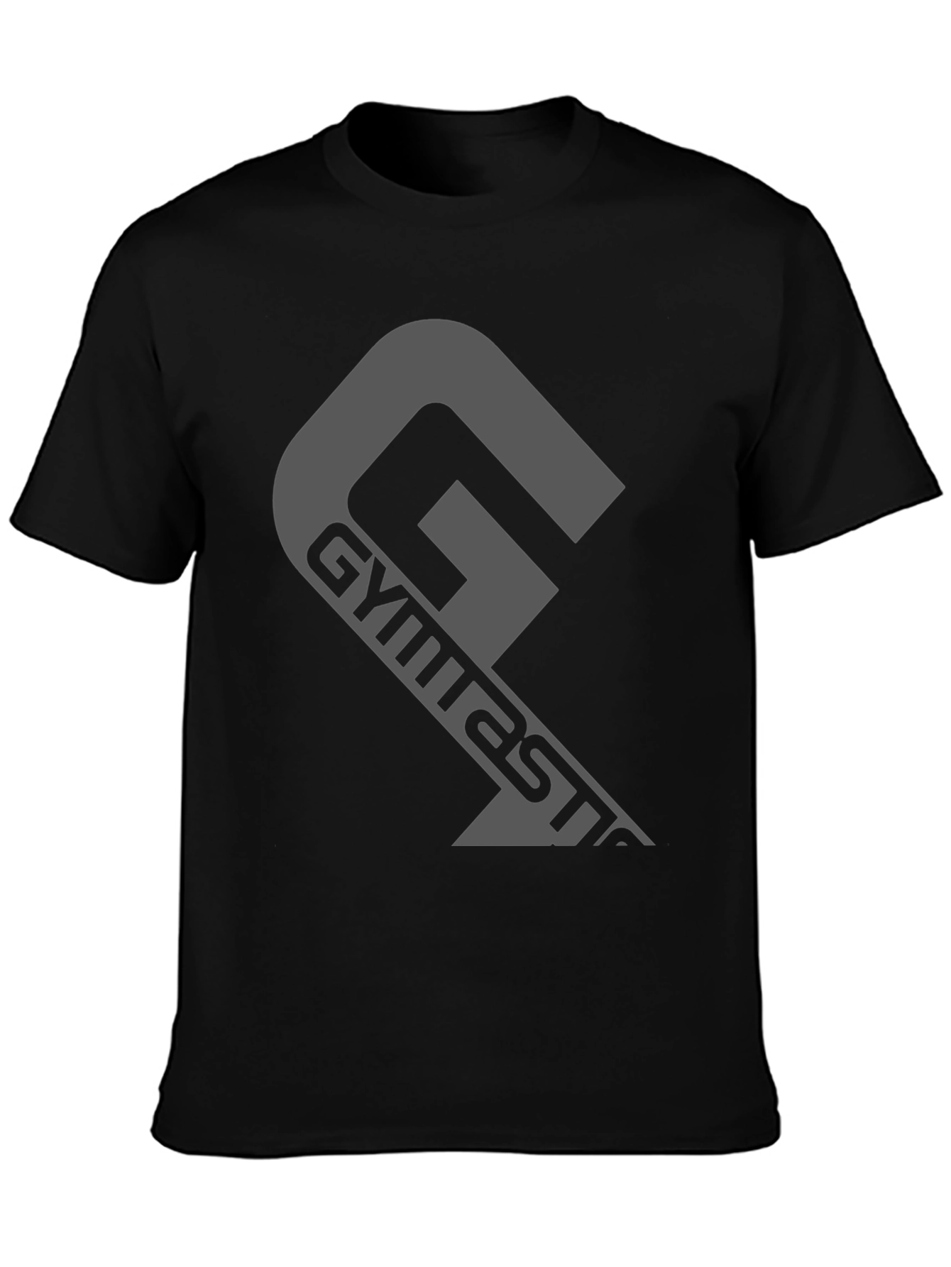 Gymnastics G Logo Black T-Shirt