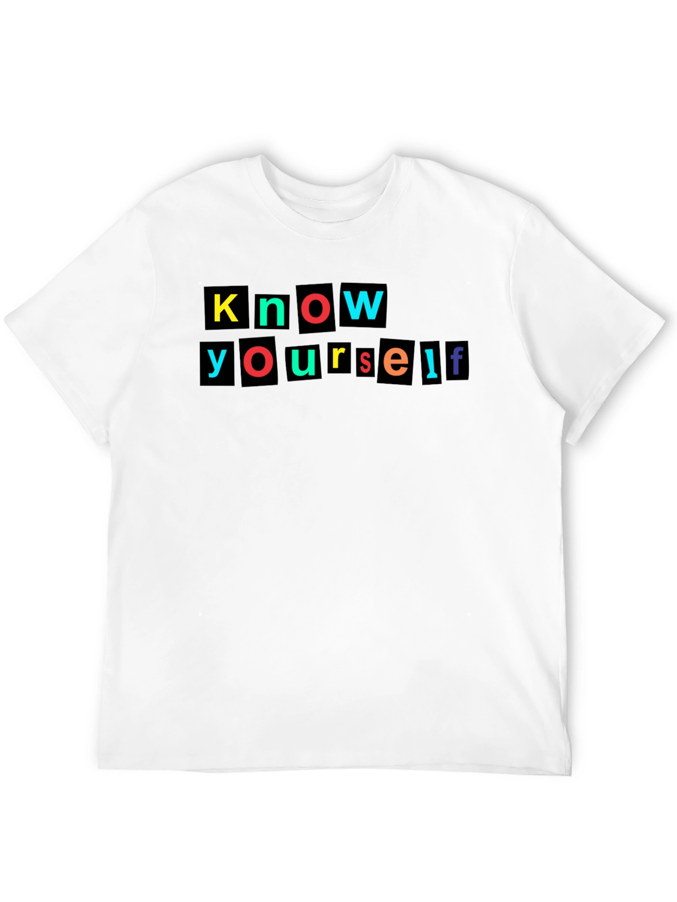 Know Yourself Graphic Tee - Black T-Shirt