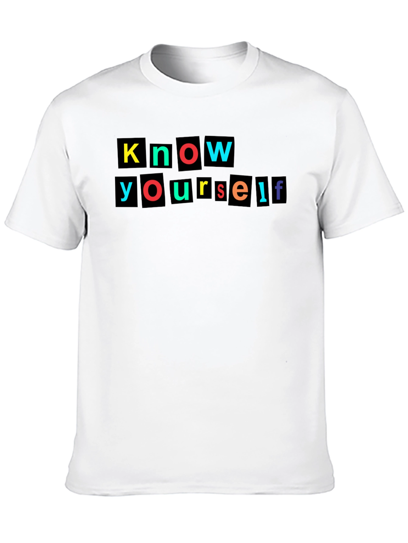 Know Yourself Graphic Tee - Black T-Shirt